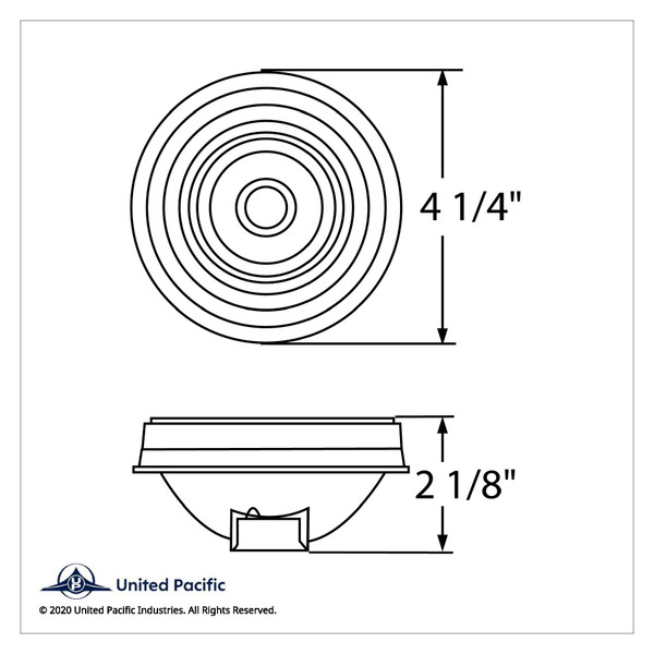 4" Turn Signal Light Kit - Amber Lens