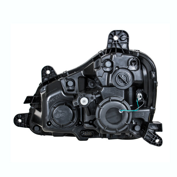 Black Projection Headlight With LED Position Light For 2013-2021 Kenworth T680 - Passenger