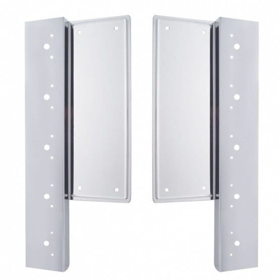 Freightliner Stainless Front Air Cleaner Bracket Only - 10 Light Cutouts