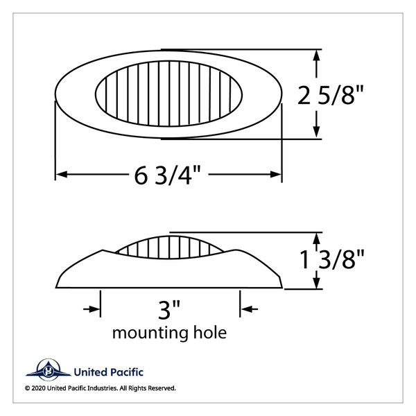 "Phantom I" Bezel & Lens Kit - Amber Lens (Bulk)