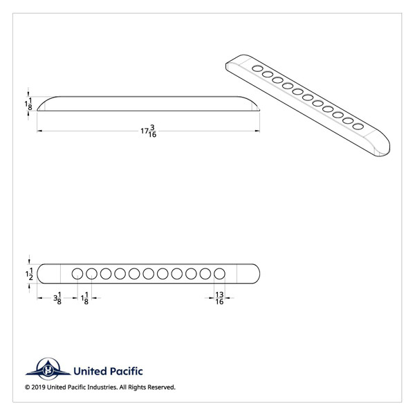 17" LED Light Bar Bezel Only