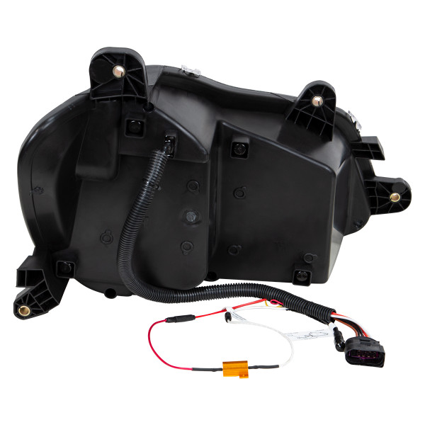 Chrome 10 LED Headlight for 2013-2021 Kenworth T680 - Driver Side