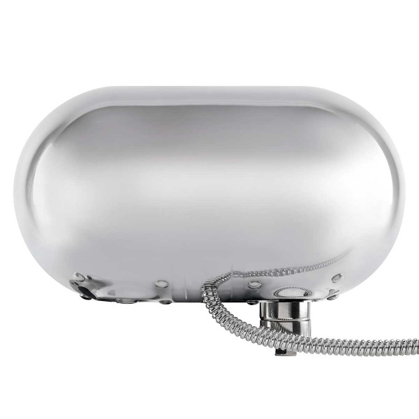 ULTRALIT PLUS - Chrome Full LED Projector Headlight Assembly With SS Peterbilt 359 Style Housing - Driver