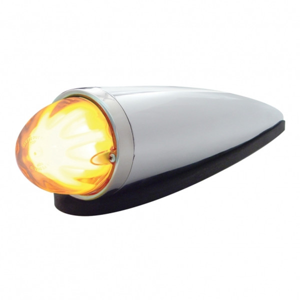 9 LED Dual Function GloLight Watermelon Cab Light Kit - Amber LED/Clear Lens