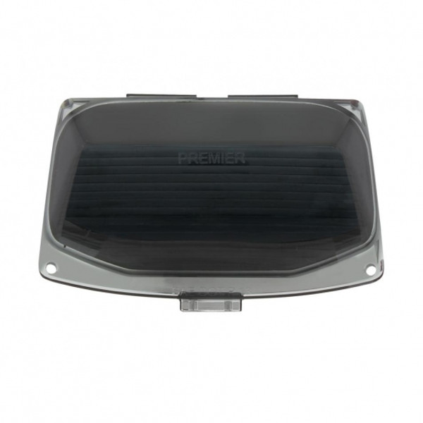 12 LED Harley Front Fender Tip Light - Amber LED/Smoke Lens