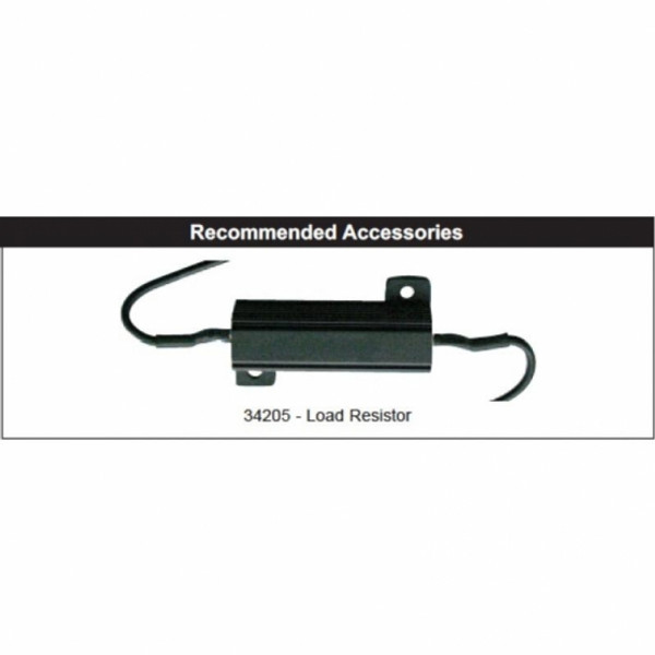 21 LED 3-1/4" Harley Signal Light With 1156 Plug - Red LED/Clear Lens