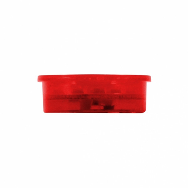 9 LED Mini Bullet Light Insert - Red LED/Red Lens (Bulk)