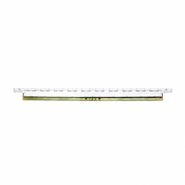 10 LED 9" Dual Function Light Bar - Blue LED/Clear Lens