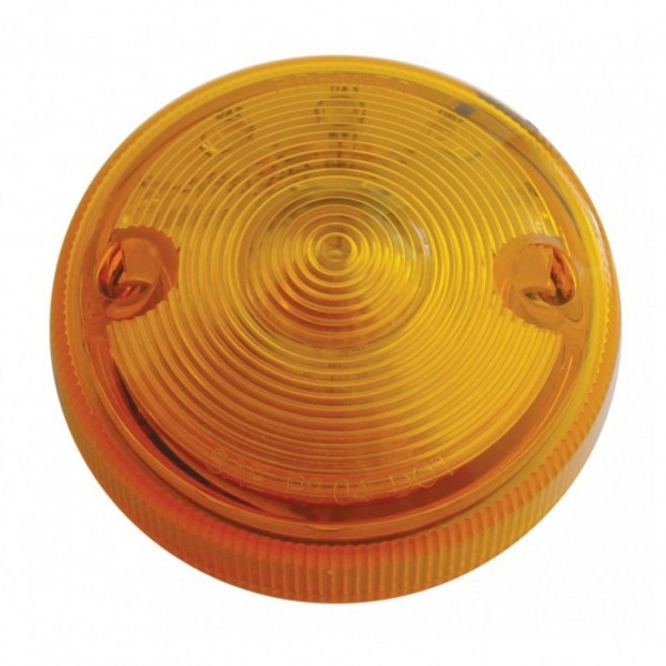 15 LED 3" Single Face Light Only - Amber LED/Amber Lens