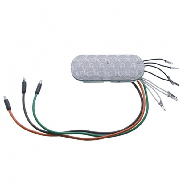 19 LED Peterbilt Low Profile Turn Signal Front LED Module Only