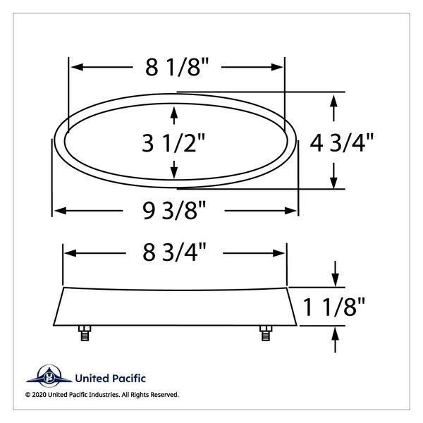 32 LED Large Peterbilt Emblem Light - Amber LED/Clear Lens