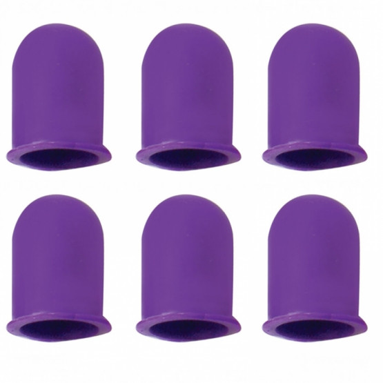 Small Bulb Cover (Fits 194 & Other Small Bulbs) - Purple (6 Pack)