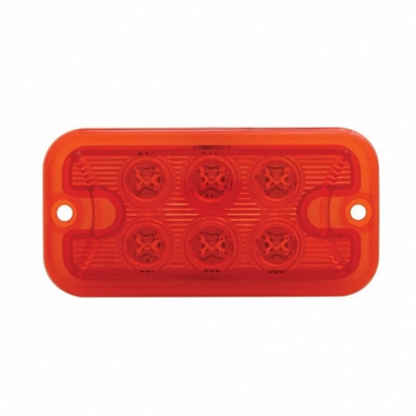 6 LED Dual Function Light - Red LED/Red Lens