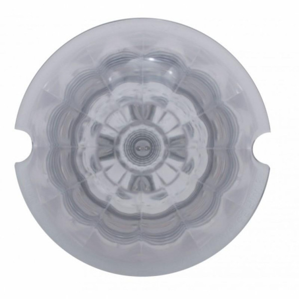 17 LED Reflector Watermelon Maze Cab Light - Red LED/Clear Lens