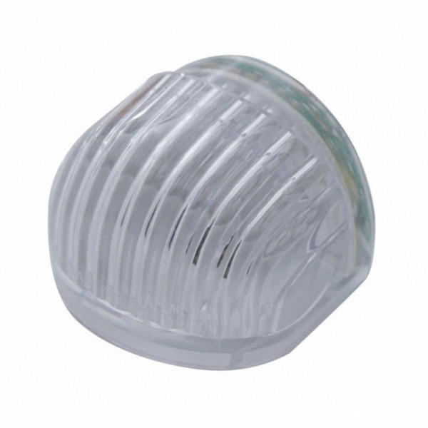 5 LED Dual Function Guide Headlight Turn Signal Light - Amber LED/Clear Lens (Bulk)