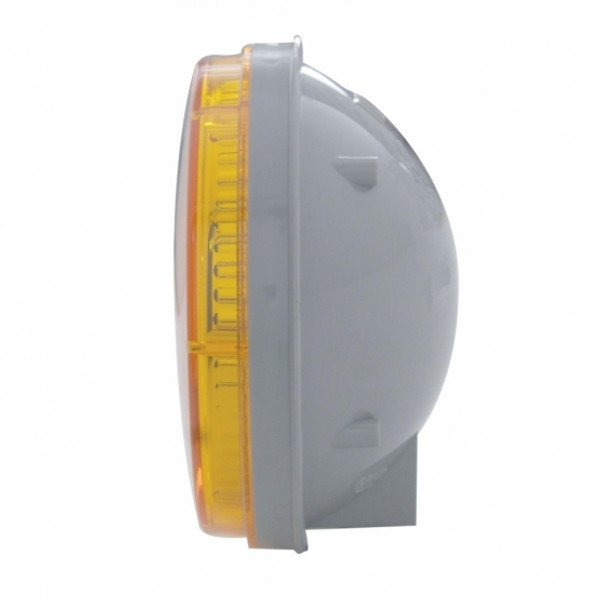 7 LED 4" Reflector Turn Signal Light - Amber LED/Amber Lens