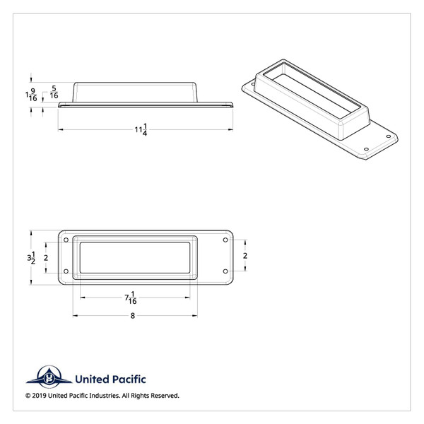 International C.B. Radio Bezel (Bulk)