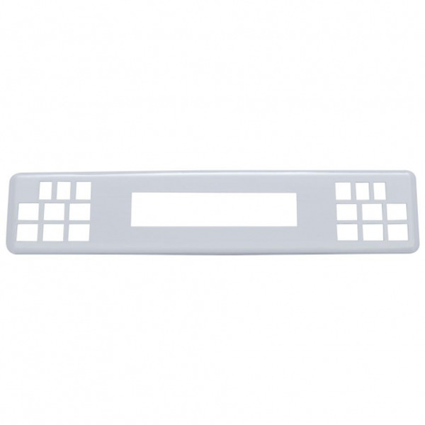 Chrome Plastic Center Dash Warning Light Panel Cover For Freightliner