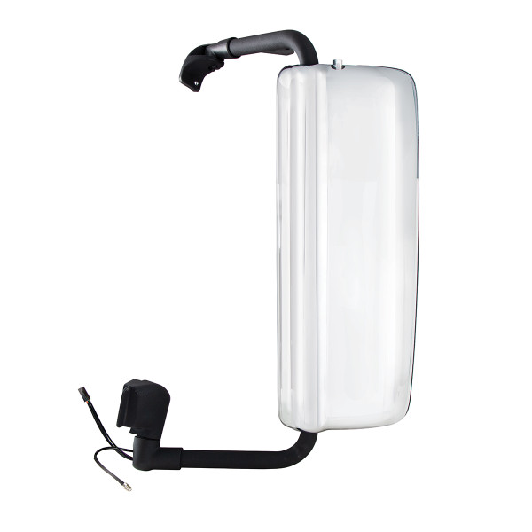 Chrome Heated Mirror Assembly For 2004-2012 Volvo VNL - Driver