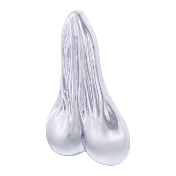 Chrome Low-Hanging Balls Accent 4-1/2"