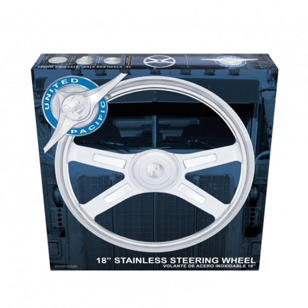 18" Stainless Steering Wheel