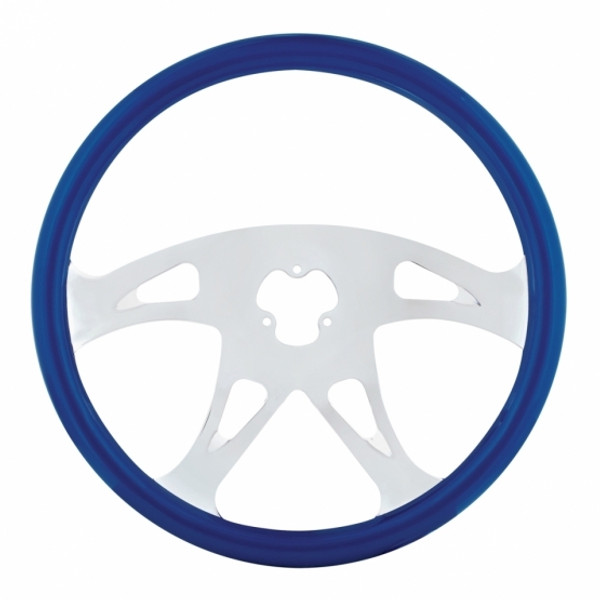 18" "Boss" Steering Wheel - Blue
