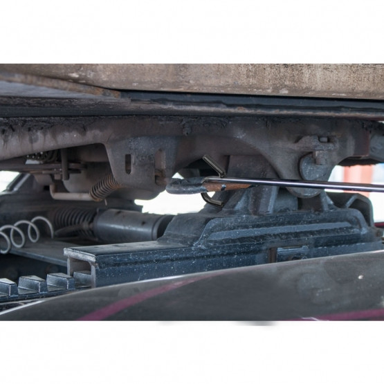 Chrome 31" Long Fifth Wheel Pin Puller, S-Hook (Each)