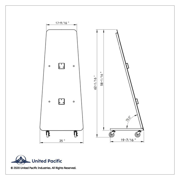 United Pacific Steering Wheel Display - Type VII