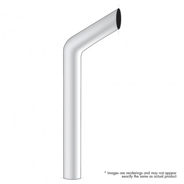 7" Bull Plain Bottom Exhaust - 108" L