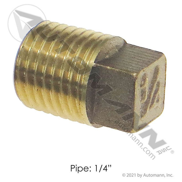 Square Head Plug 1/4NPT