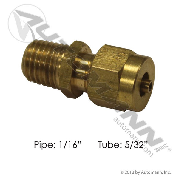 Male Connector-DOT 5/32IN x 1/16NPT