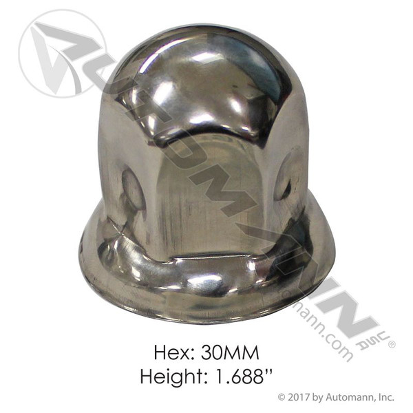 Stainless Steel Push On 30MM