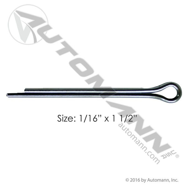 Cotter Pin 1/16in X 1-1/2in