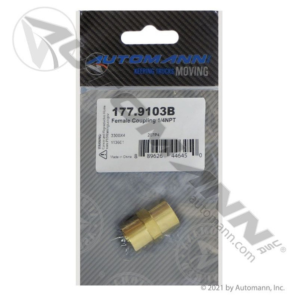 Female Coupling 1/4NPT