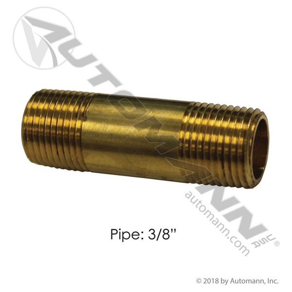Long Nipple 3/8NPT x 2IN
