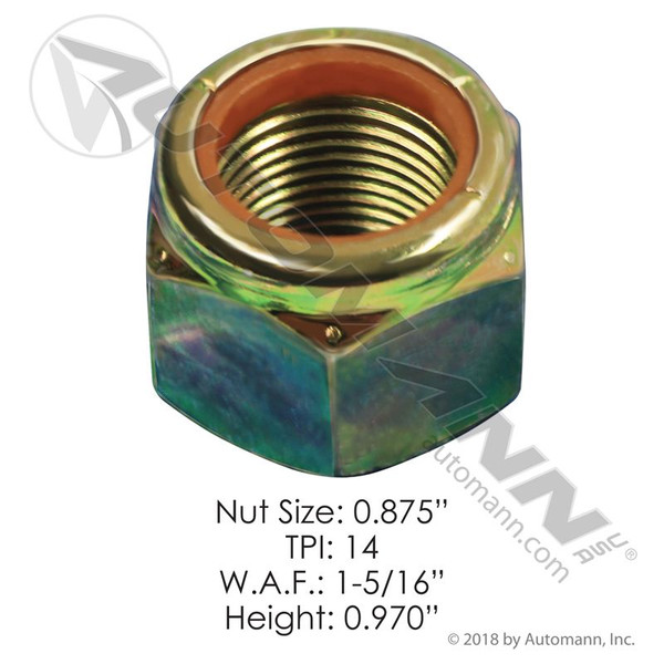 Elastic Stop Nut 7/8in-14