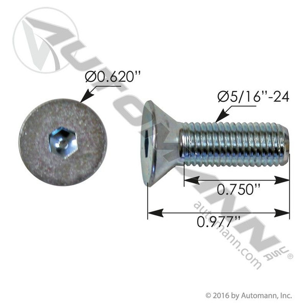 Cap Screw Socket Flat Mack