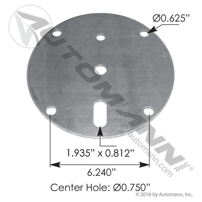 Air Spring Mounting Plate Neway