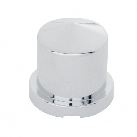 15/16" X 1-1/2" Chrome Plastic Pointed Nut Cover - Push-On