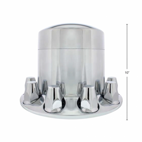 33mm Thread-On Extra Tall Rear Axle Cover Set