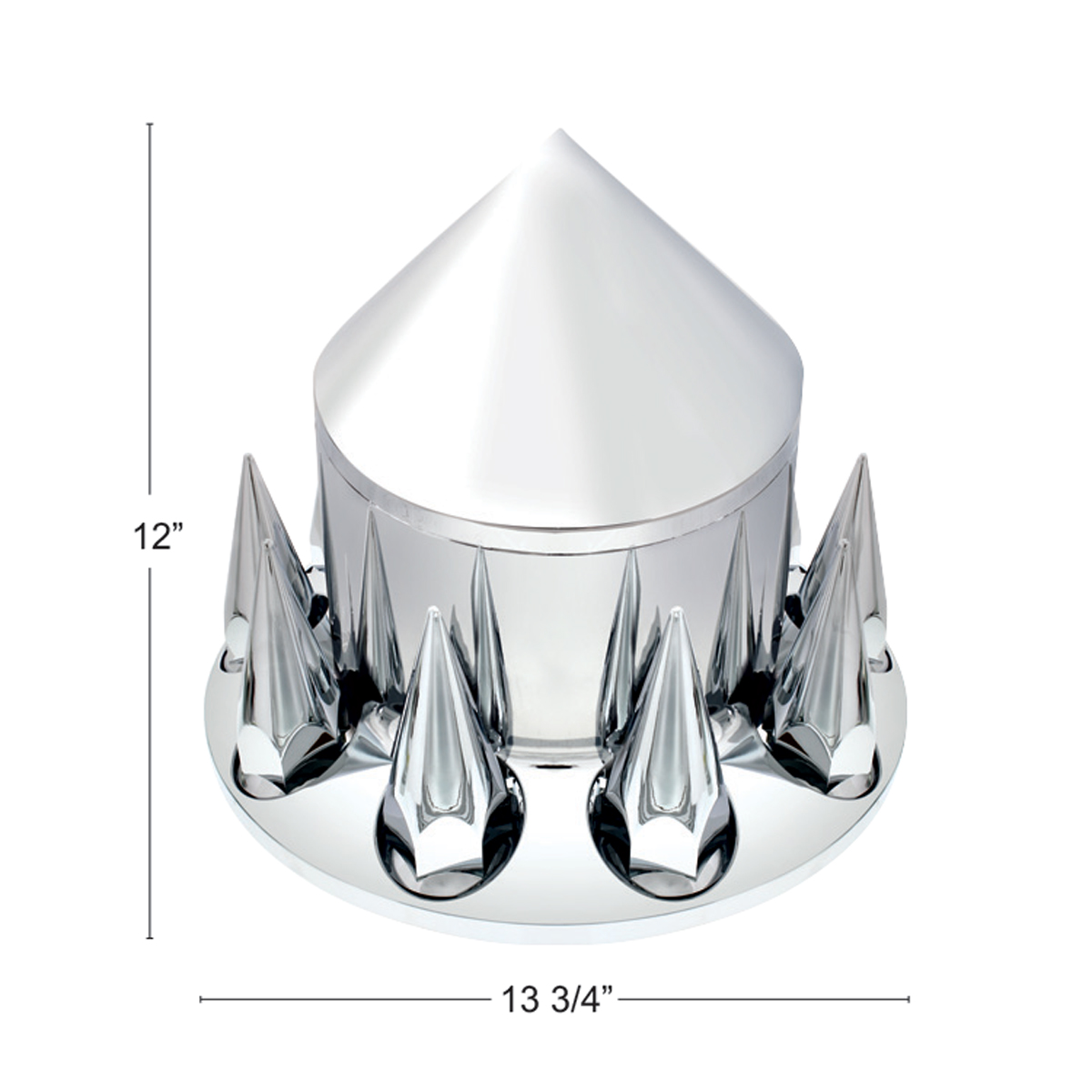 33mm Thread-On Spike Rear Axle Cover Set