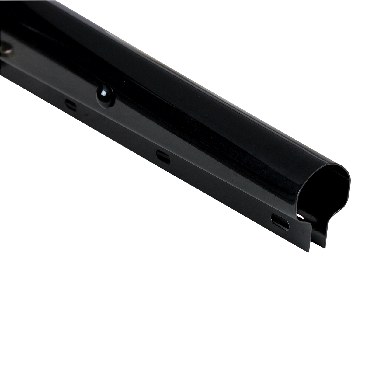 30" Black Mud Flap Hanger - 1-1/8" Bolt Pattern - Competition Series