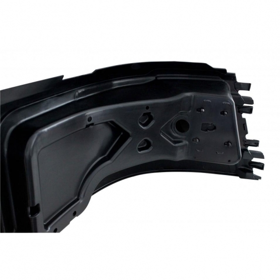 Bumper End Without Fog Light Hole (Stud Mount) For 2003-2017 Volvo VNL - Driver