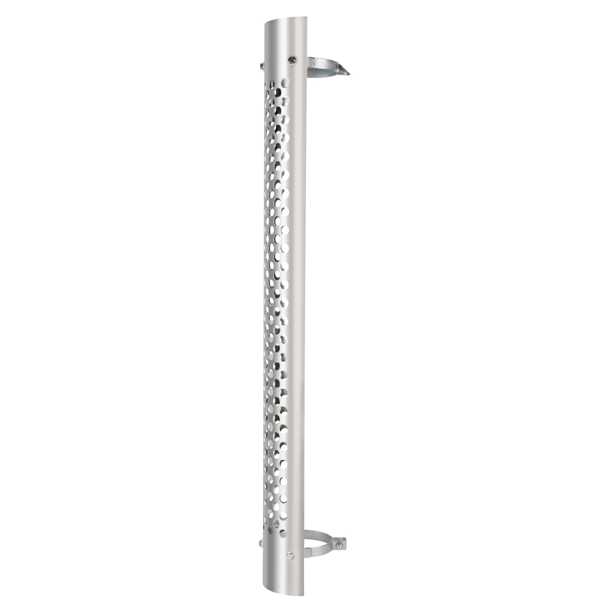 5" 180 Degree Stainless Exhaust Muffler Shield - Round