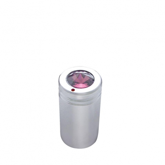 C.B. Knob With Purple Crystal (2 Pack)