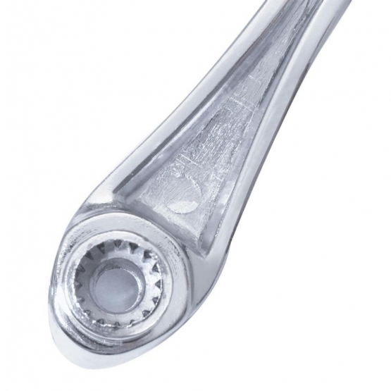 Window Crank With Slot Adapter - Blue Crystal