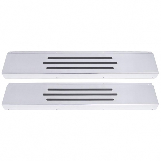 Kenworth Stainless Regular Upper Steps - 37-1/2" X 7" (Pair)