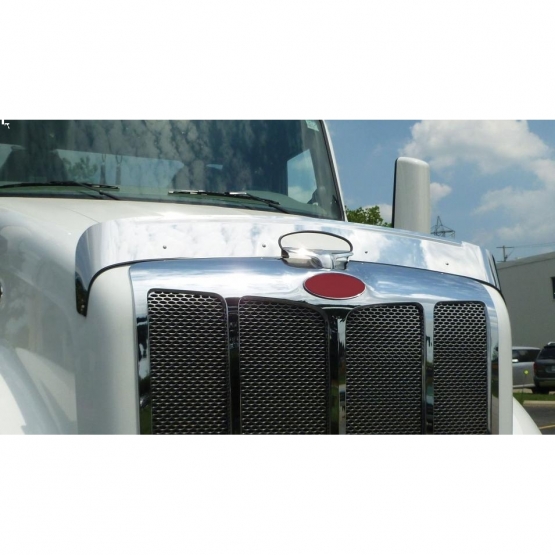 Stainless Bug Deflector For 2013-2021 Peterbilt 579