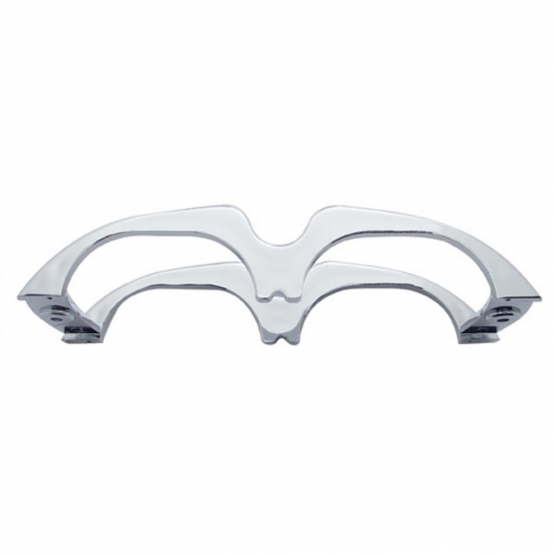 Chrome Plastic Turtle Back Lens Guard