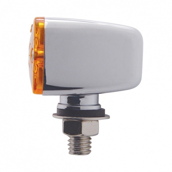Small Rectangular Auxiliary Light - Amber